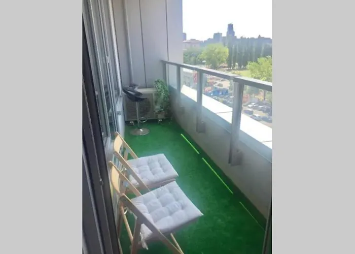 Three Towers With Parking And Nice View